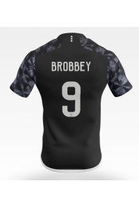 Ajax Brian Brobbey #9 Jalkapallovaatteet Kolmaspaita 2023-24 Lyhythihainen